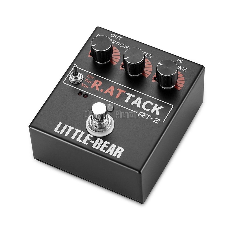 Nobsound Little Bear 3 RAT Tack Guitar Bass Distortion Effector