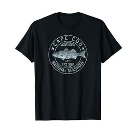 JCombs: Cape Cod National Seashore, MA, Striped Bass T-Shirt