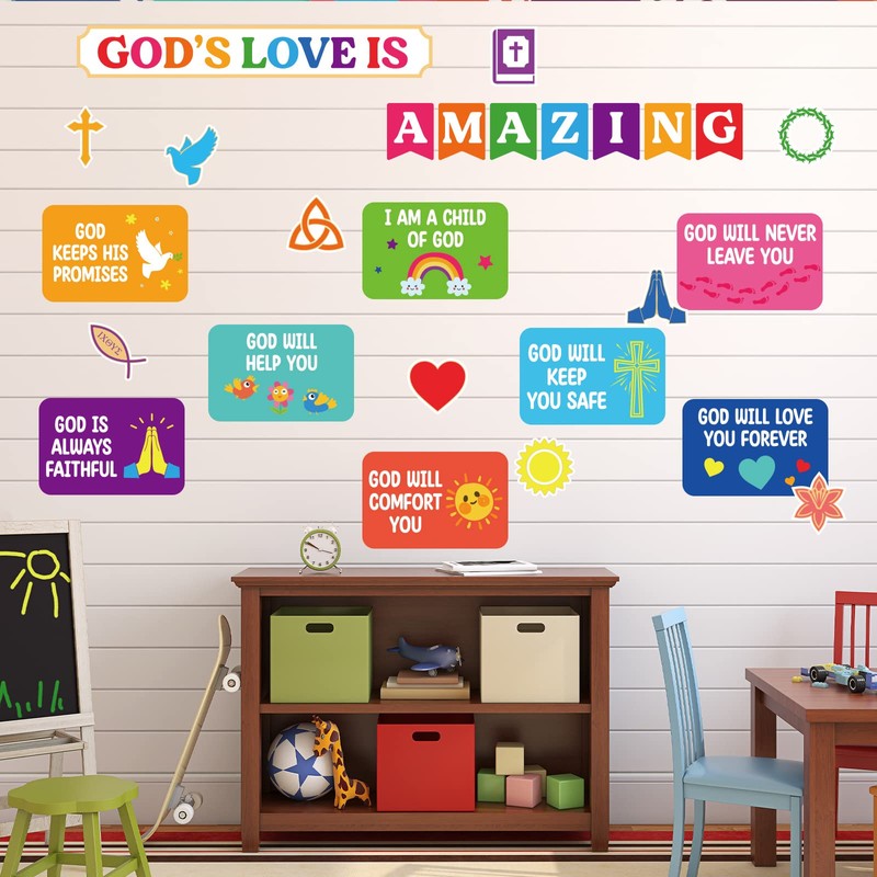 God's Love is Amazing Christian Bulletin Board Decorations Religious Classroom
