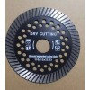 Roxx Tools 7 Inch Diamond Turbo Saw Blade Cutting Granite