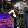 IFAMIO 100 Pcs Christmas Light Clips Gutter Hanger Hooks Plastic