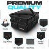 FORTEM Car Trunk Organizer, Collapsible Multi Compartment SUV Organizer, Foldable