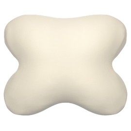 Edda Lux Cover suitable for Tempur All-Around sleeping pillow, 60/56 x 50/48 cm, dimensionally retaining jersey cushion cover for butterfly pillows, made of 100% cotton, in natural