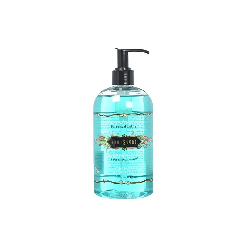 Kama Sutra Luxury Bathing Gels, Ocean Blue,17.5 Fluid Ounce