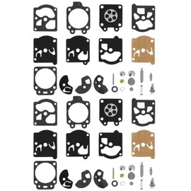 Poweka Membrane Gasket Carburetor Repair Kit Compatible with Walbro K10-WAT WA and WT Series Stihl Hus-Qvarna Poulan McCulloch Echo, 2pcs