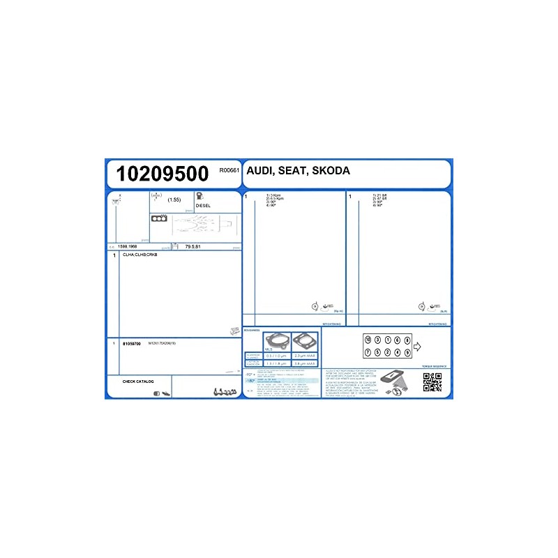Gasket, cylinder head