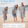 Poncho de Surf con Capucha de Microfibra, Poncho de Secado