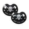 Baby Nova Rockstar Baby Pacifier DX Skull M 18 Months