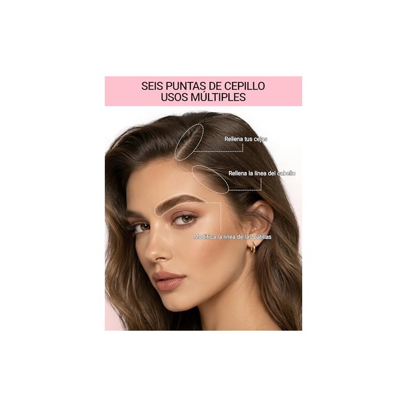 Erinde Lápiz Líquido para Microblading de Cejas para Mujer, Larga