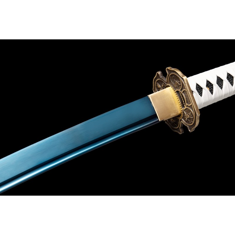 LSWYBJ Full Tang Katana Sword Sharp Real Samurai Swords Handmade