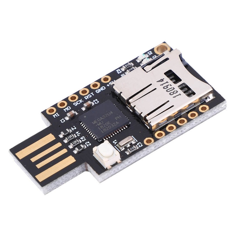 CJMCU- Virtual Keyboard Badusb USB TF Memory Keyboard ATMEGA32U4(Black )