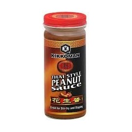 Kikkoman Sauce Peanut Thai Style, 9 oz