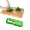 Wooden Herb and Leaf Scraper - Natural Kitchen Tool for