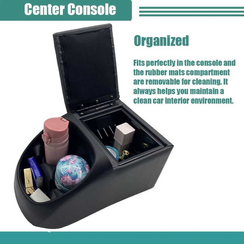 MOOSUN Universal Truck Seat/Bench Contractor Center Console Business Organizer and