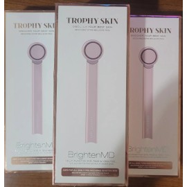 Trophy Skin Brighten MD Multi Function Eye Face & Neck Tool.  New & Sealed
