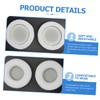 jojofuny 1pair Replacement Ear Pads for Headphones Compatible Soft Protein