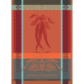 Garnier Thiebaut - Piment d'Espelette Epice Tea Towel - Cotton - 77 x 56 cm