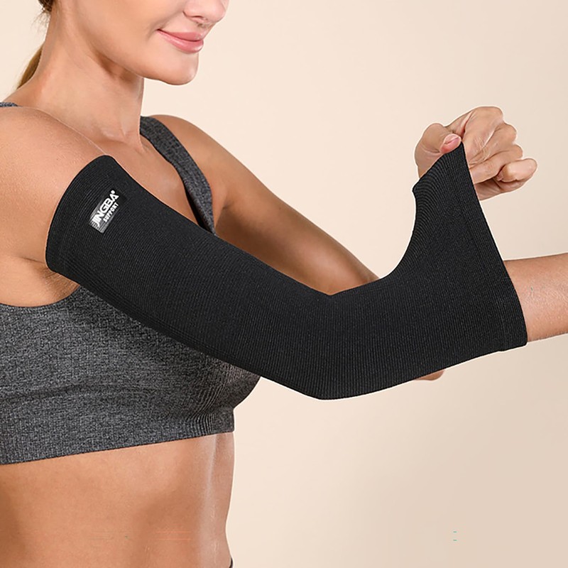Mcm&Company Training Arm Cover, Black, Personal Gym Ask Supervision, Black,