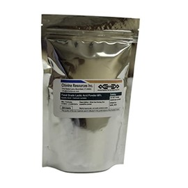 Polvo de ácido láctico (grado alimenticio) 60%