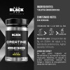 Creatina Monohidratada Black Supplements 1kg 200 Servicios Mango