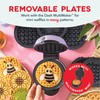 DASH Multimaker Mini System Two 4” Nonstick Removable Waffle Plates