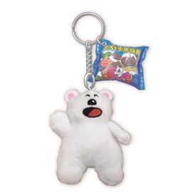 SKJAPAN Character Fancy Section, Tabekko Aquarium, Plush Key Ring, Polar Bear