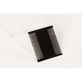 Medieval Gears Brand Handmade Cow Pocket Horn Comb Natural Finish 3" by 2.5" Medieval Style