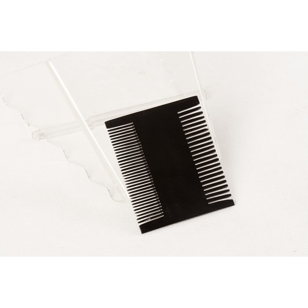 Medieval Gears Brand Handmade Cow Pocket Horn Comb Natural Finish