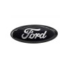 FORD FULL BLACK EMBLEM 7 INCH OVAL LOGO Front Grille/Tailgate