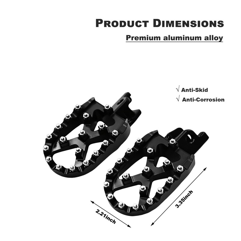 Foot Pegs for 72V Rawrr Mantis X Mini R Electric