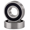 XiKe 2 Pcs 6204-2RS Double Rubber Seal Bearings 20x47x14mm, Pre-Lubricated