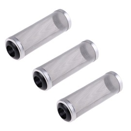 3PCS 16mm Aquarium Fish Shrimp Mesh Net Filter Guard, Fish Tank Intake Strainer Pre-Filter Cover Stainless Steel