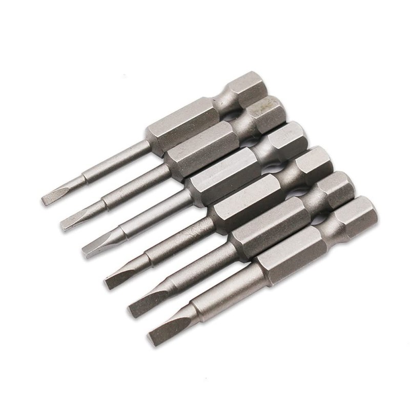Fongmore 6 Pcs 50mm 1/4 Hex Shank Magnetic Triangle Head