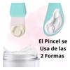 Brocha Japonesa Aplicador Mascarilla Cerdas Suaves Doble 5pz