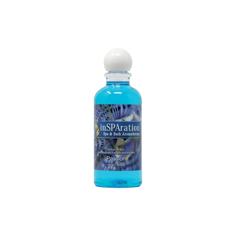 inSPAration Spa and Bath Aromatherapy 373X Spa Liquid, 9-Ounce, Passion