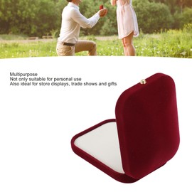 Tomotato Velvet Necklace Pendant Gift Box,Stylish Elegant Velvet Travel Jewelry Case for Engagements Wedding Birthdays and Anniversaries(Pendant)