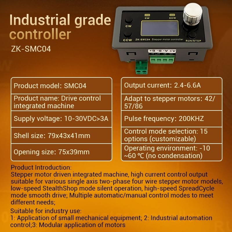 DC 10-30V 6.6A 42 57 86 Stepper Motor Driver Controller