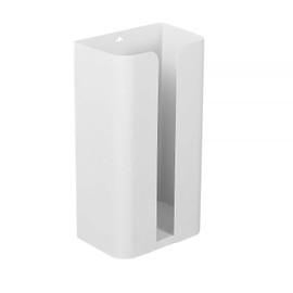 Magnetic Glove and Tissue Dispenser Holder, Wall Mount Fridge Holder - Holds Boxes of Gloves, Towels, Wipes, Tissues, Mount onto a Tool Box or in Garages, Workshops and Kitchens (White)