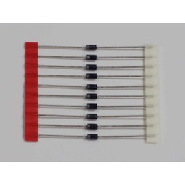 General Rectifier Diodes 1N4007 [RoHS] 1000V 1A LED Breakage Prevention for Electrical Work etc. (Set of 10)