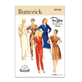 Butterick B7036 Sewing Pattern, Multicolor