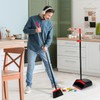 TreeLen Dust Pan and Broom/Dustpan Cleans Broom Combo with 52"