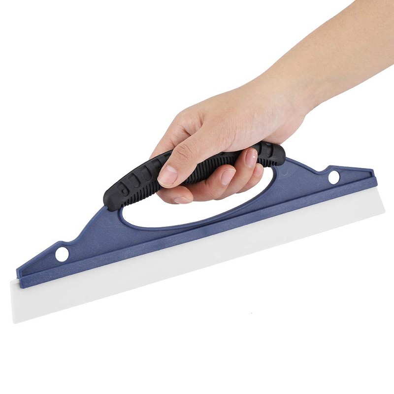 Mini Shower Squeegee, 12" Multi-Purpose Silicon Bathroom Shower Squeegee, Heavy