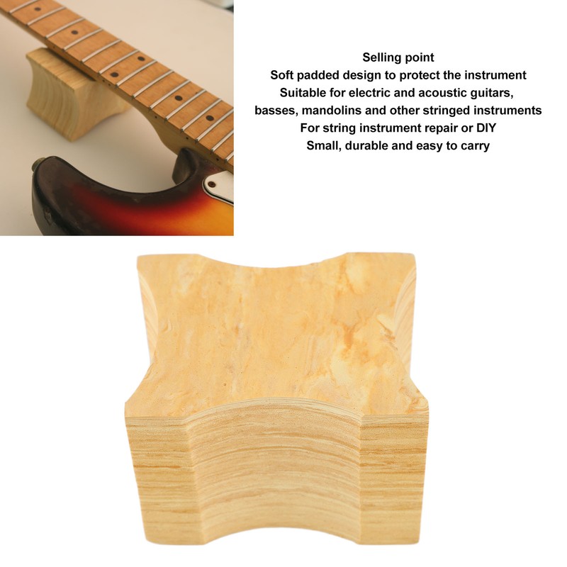 Guitar Neck Rest Classical Cradle Support Pillow Luthier Tool for