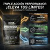 Proteina Testo Rocket Performance Vainilla Triple Acción | Rendimiento, Máxima