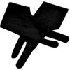 Two Finger Gloves, 4 Pack, Drawing Gloves, Artist Gloves, LCD