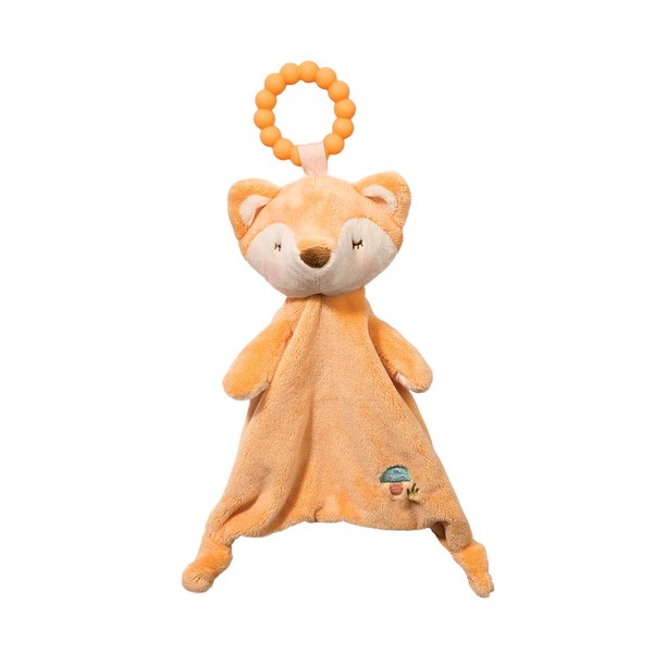 Douglas Baby Fox Teether Plush Stuffed Animal Toy