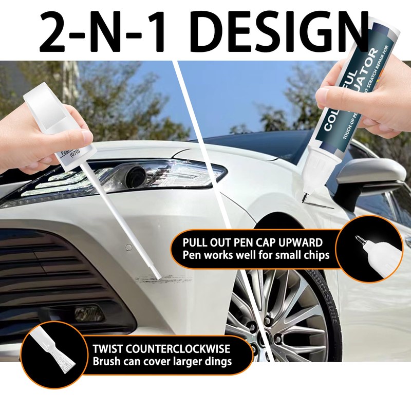 3T3 Ruby Flare Pearl Touch Up Paint for Toyota, Car