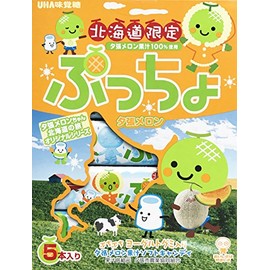 【北海道限定】　ぷっちょ　夕張メロン　5本入