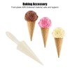 2PCS Waffle Cone Roller, Egg Roll Pizzelle Roller Plastic Cone