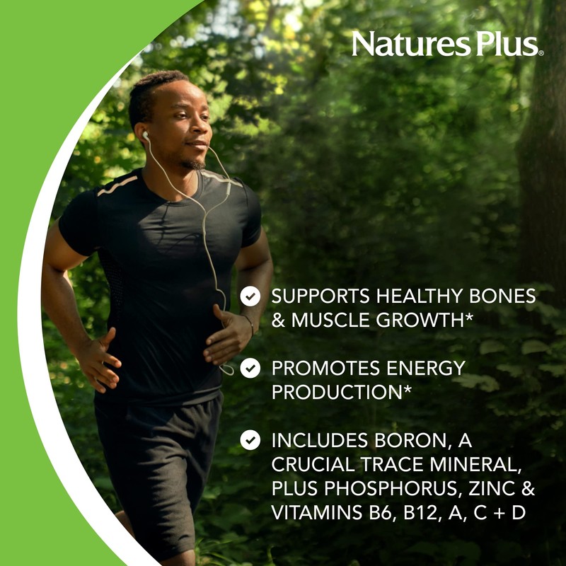 NaturesPlus Bone Power with Boron - 1000 mg Calcium, 180